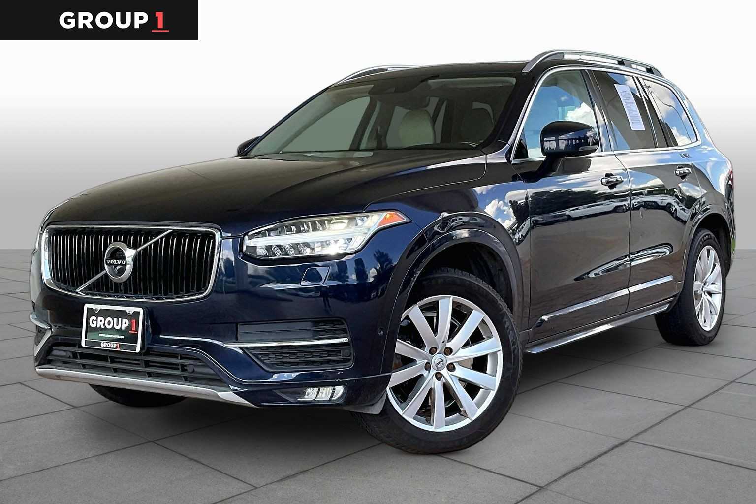 2016 Volvo XC90 T6 Momentum Magic Blue Metallic at Mercedes-Benz of Houston North