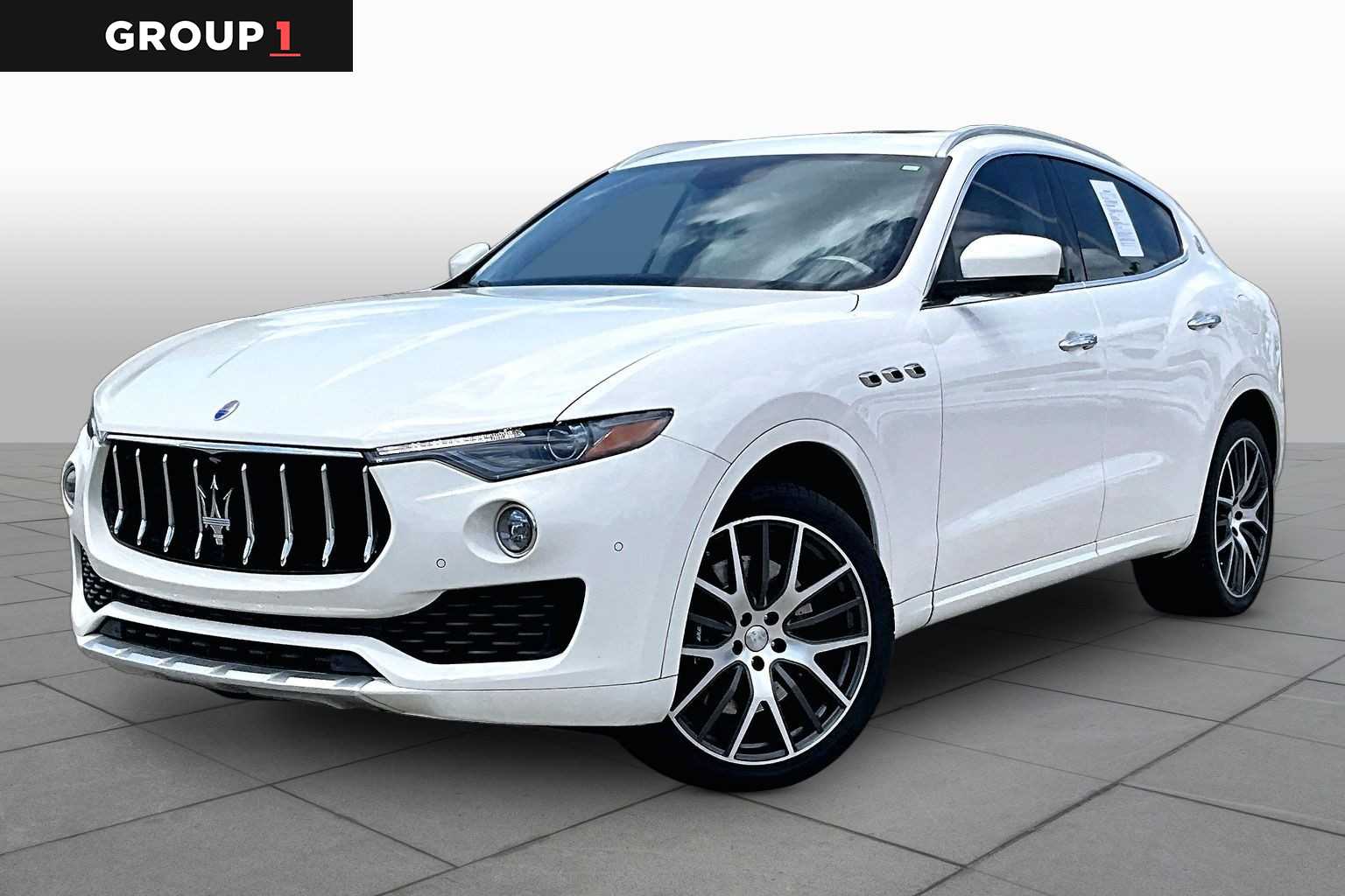2017 Maserati Levante S Bianco at AutoNation USA Houston