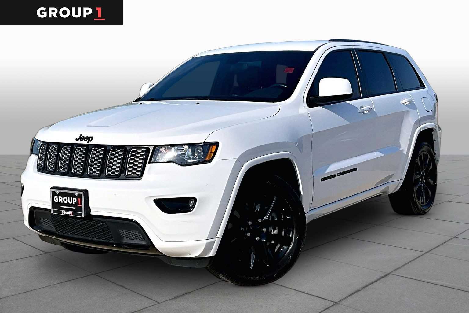 2021 Jeep Grand Cherokee Laredo X Bright White Clearcoat at Lexus of Clear Lake