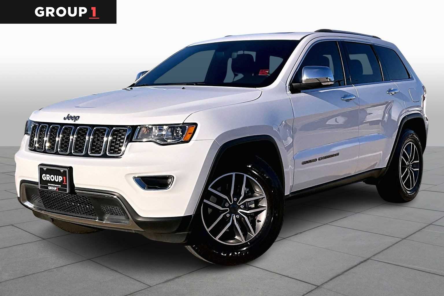 2020 Jeep Grand Cherokee Limited Bright White Clearcoat at Lone Star Chevrolet