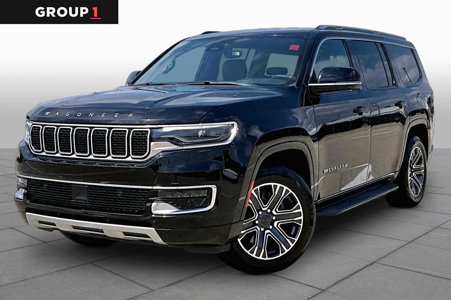 2023 Jeep Wagoneer Series II Diamond Black Crystal Pearlcoat at Group 1 Toyota Southwest