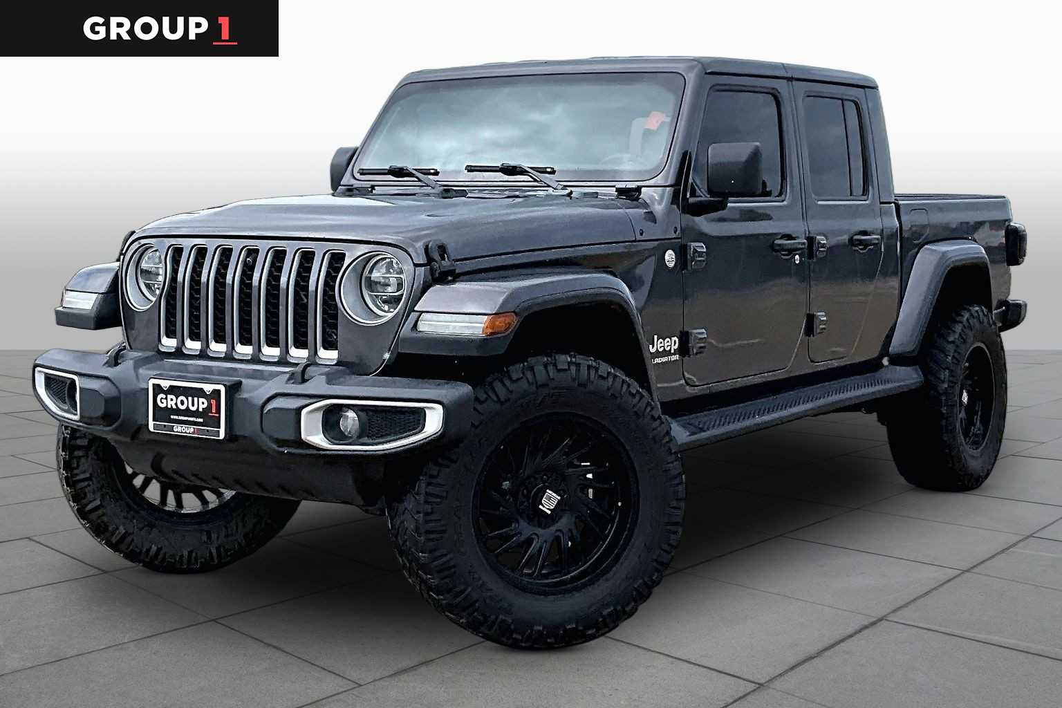 2021 Jeep Gladiator Overland Granite Crystal Metallic Clearcoat at Honda of Clear Lake