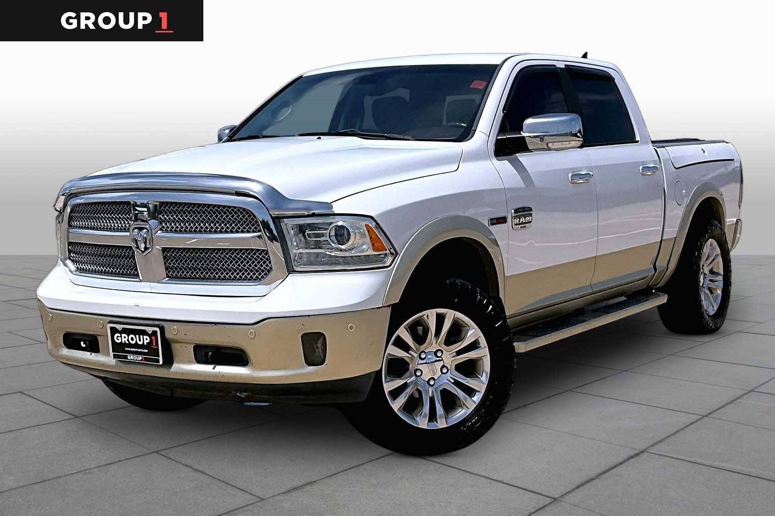 2015 Ram 1500 Laramie Longhorn Bright White Clearcoat at Davis Chevrolet