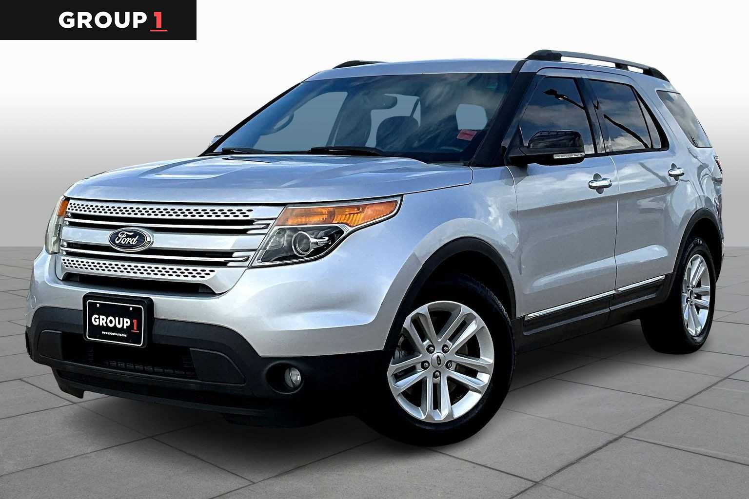 2015 Ford Explorer XLT Ingot Silver Metallic at Tomball Ford