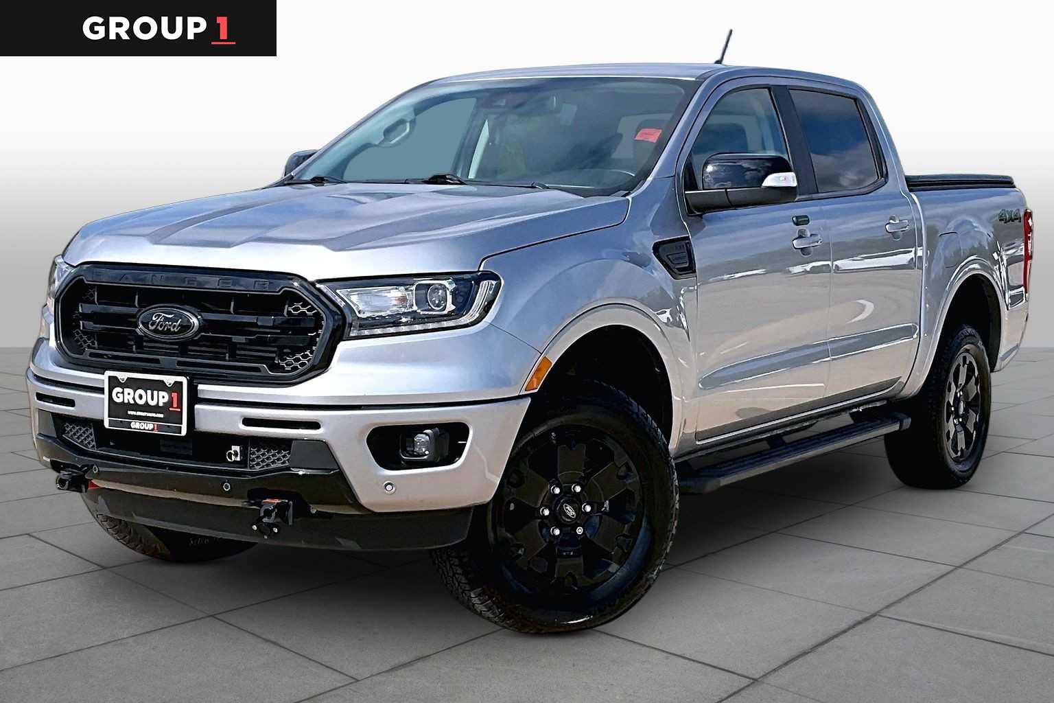 2022 Ford Ranger LARIAT Iconic Silver Metallic at Lexus Southwest Houston