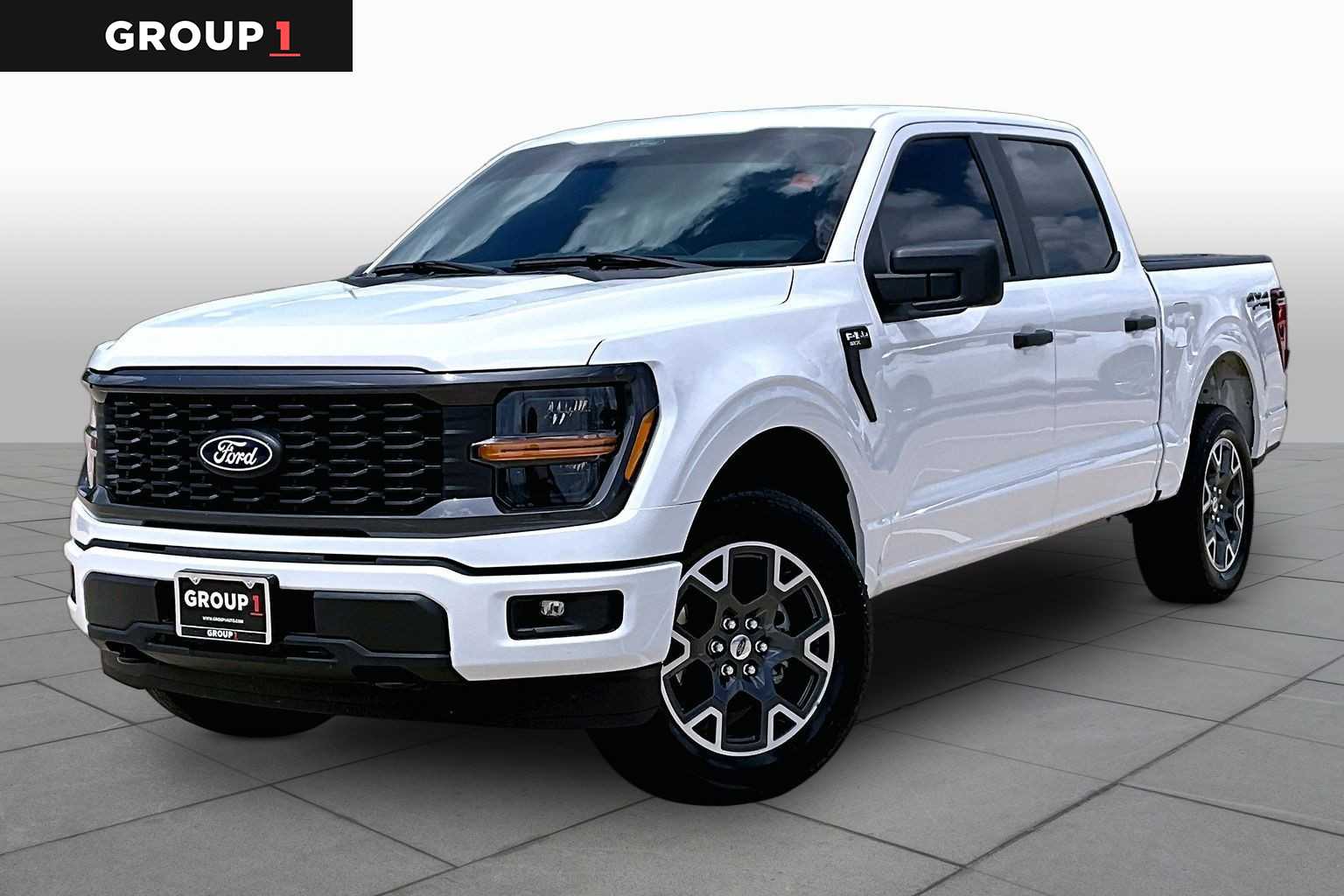 2025 Ford F-150 STX Oxford White at Group 1 GMC Buick South