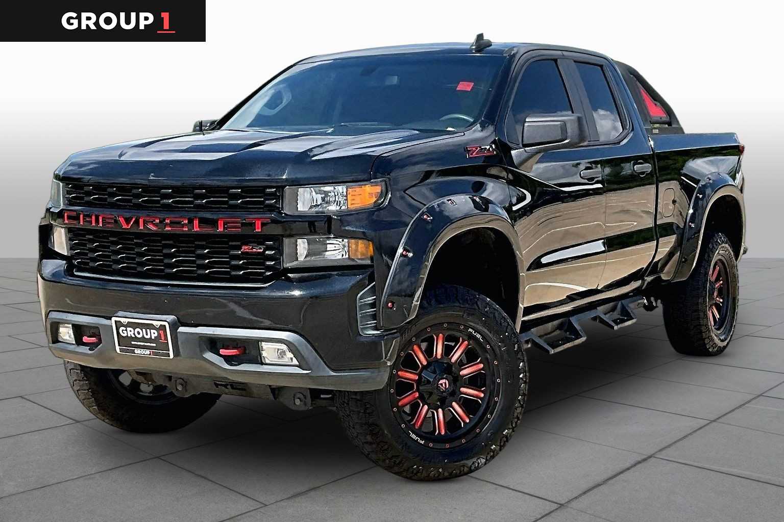 2019 Chevrolet Silverado 1500 Custom Trail Boss Black at Davis Chevrolet