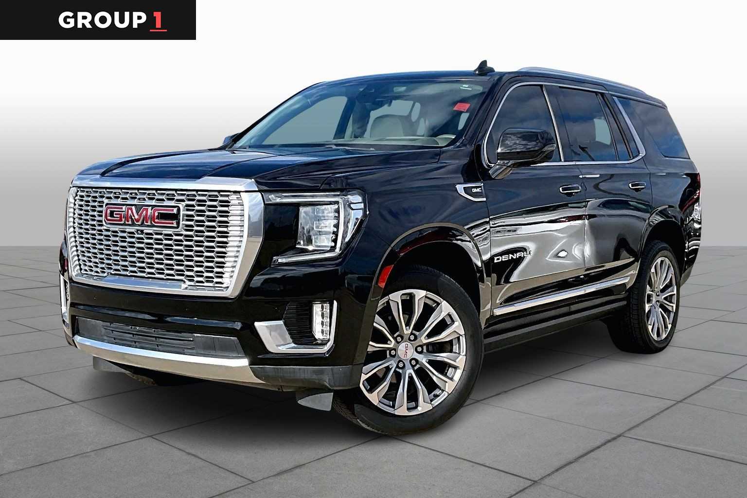2021 GMC Yukon Denali Onyx Black at Texan GMC Buick