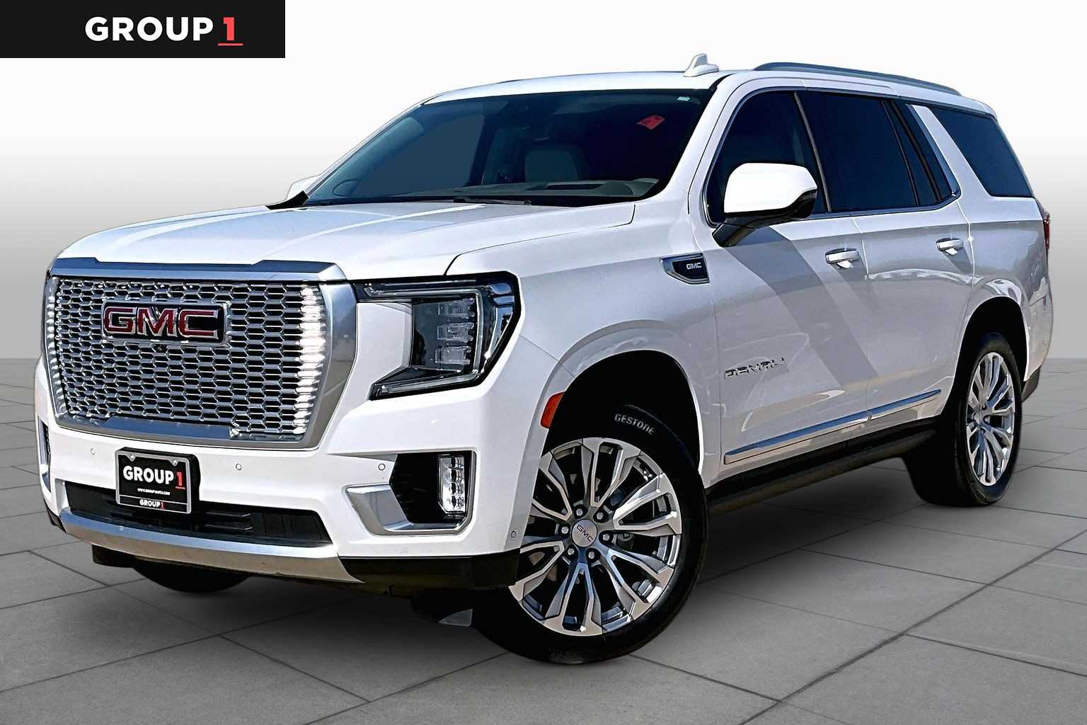 2024 GMC Yukon Denali Denali White Frost Tricoat at Lexus Southwest Houston