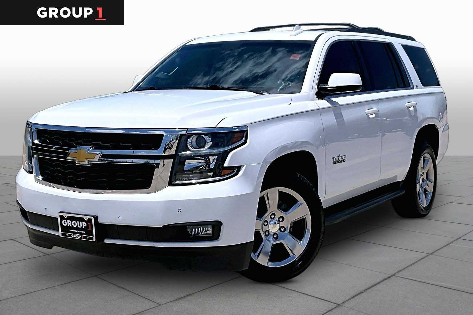 2019 Chevrolet Tahoe LT Summit White at Group 1 GMC Buick South