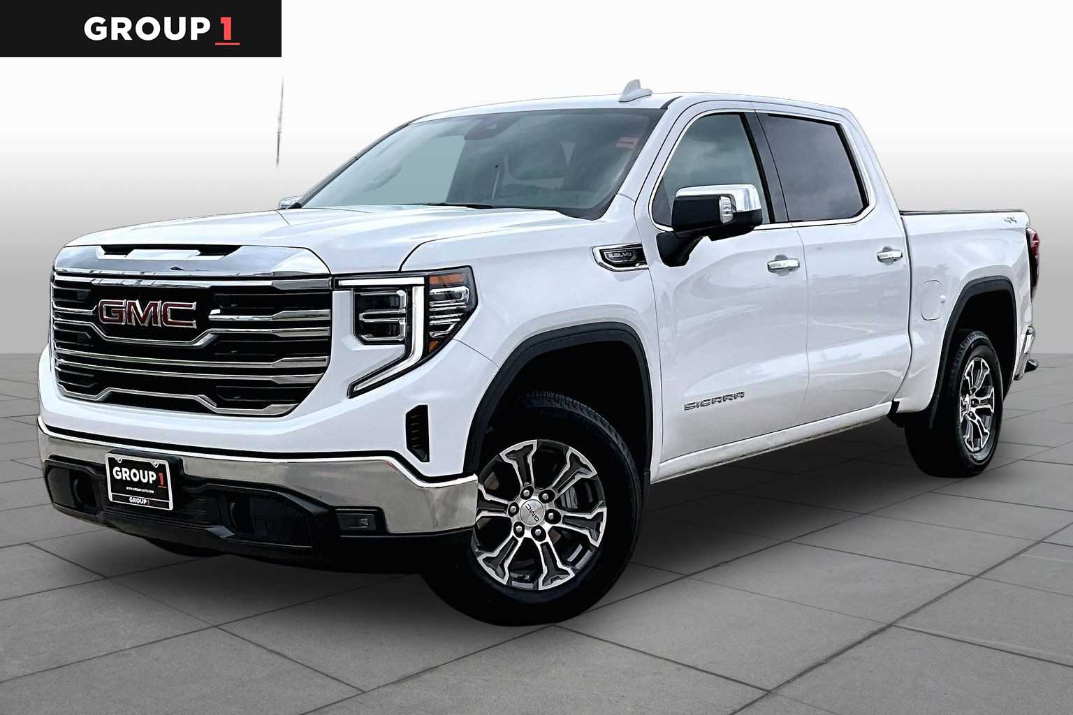 2026 GMC Sierra 1500 SLT Summit White at Texan GMC Buick