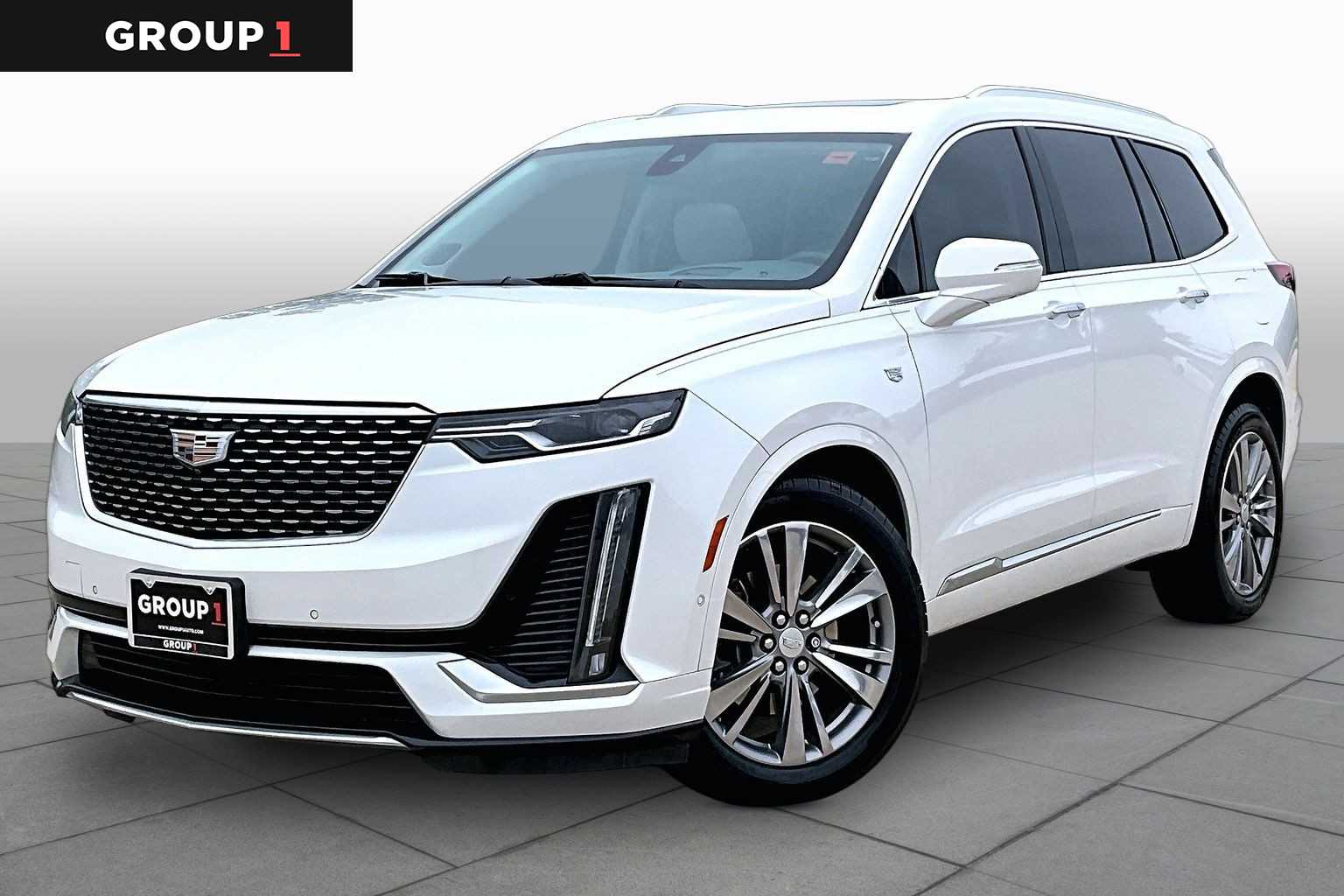 2022 Cadillac XT6 Premium Luxury Crystal White Tricoat at Westside Kia