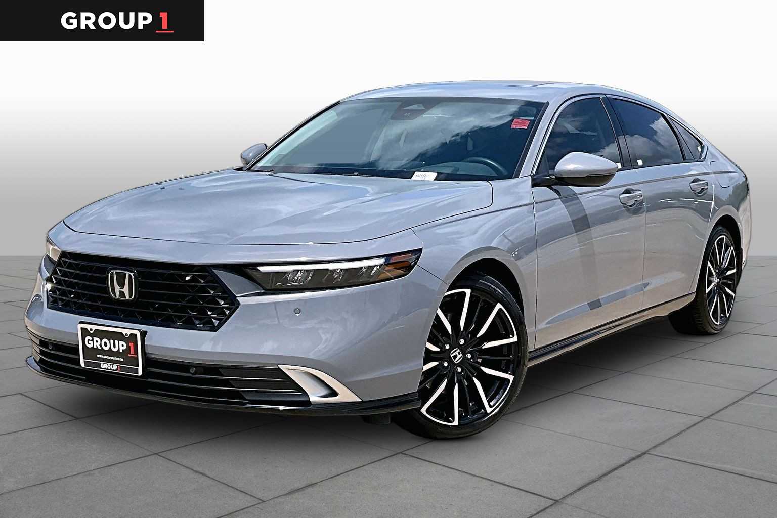 2025 Honda Accord Hybrid Touring Urban Gray Pearl at Beck & Masten Kia