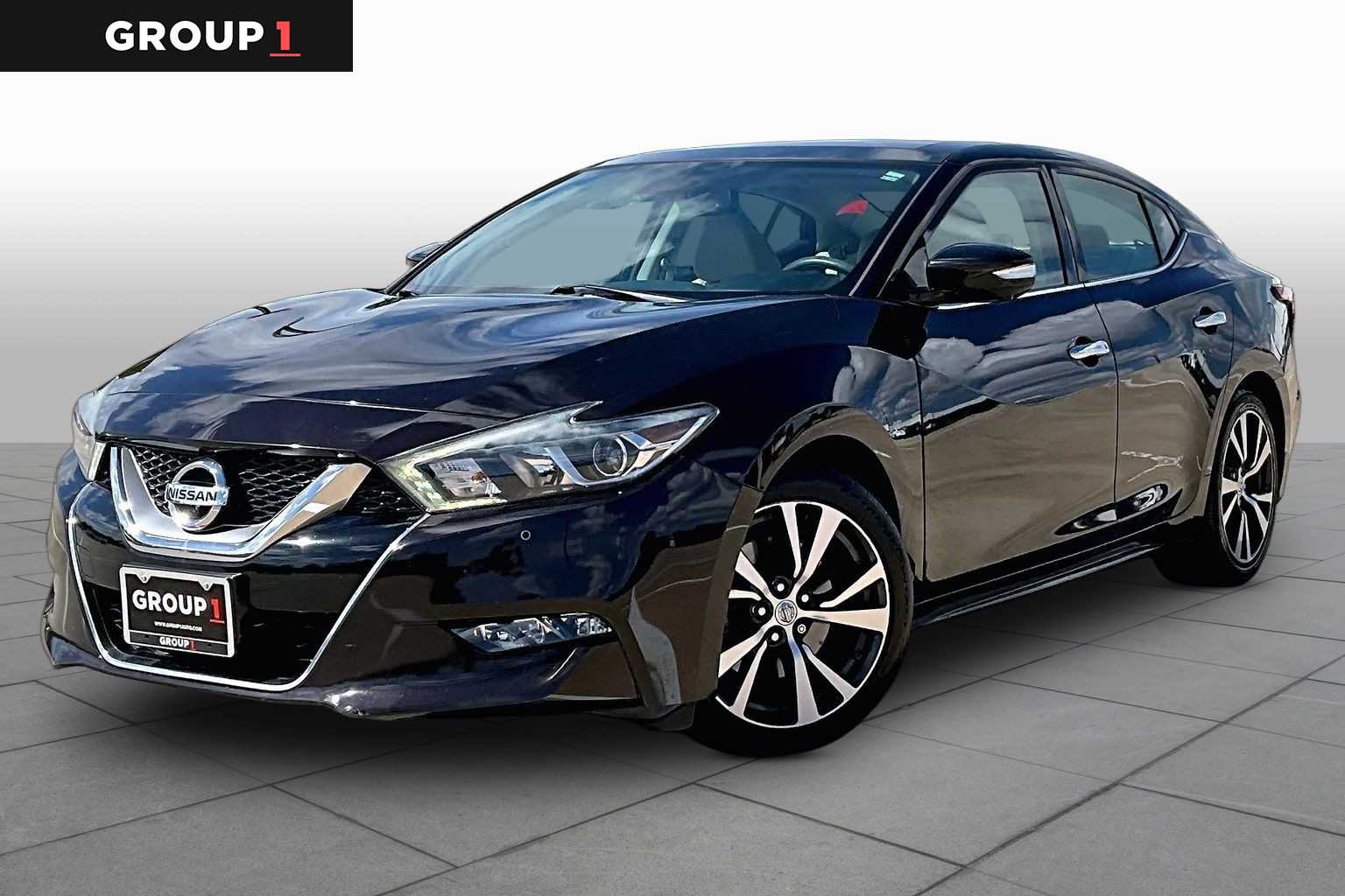 2017 Nissan Maxima Platinum Bordeaux Black at Mac Haik Ford