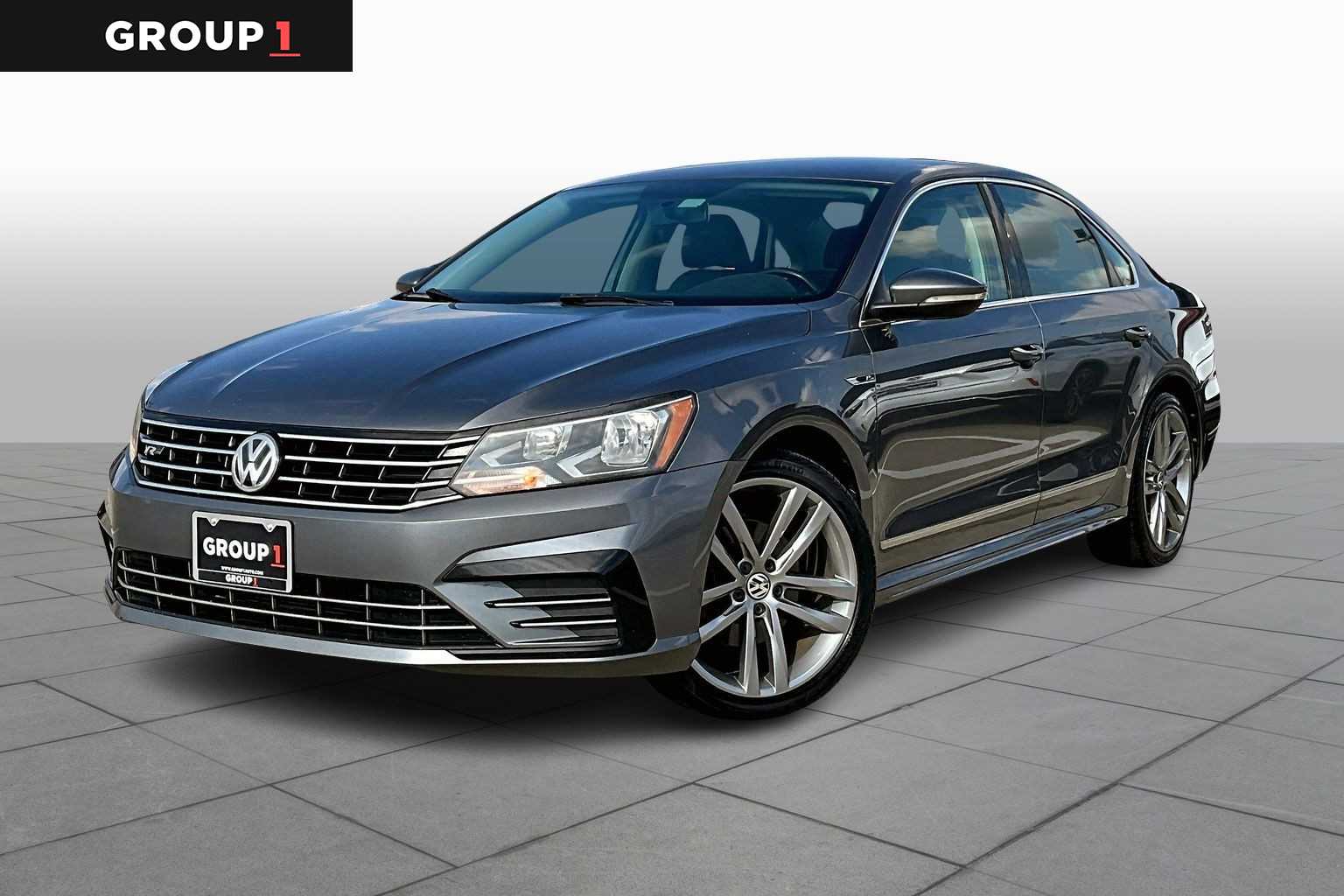 2017 Volkswagen Passat R-Line w/Comfort Pkg Platinum Gray Metallic at Honda of Clear Lake