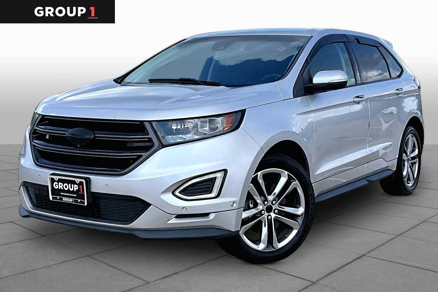 2015 Ford Edge Sport Ingot Silver Metallic at Team Honda