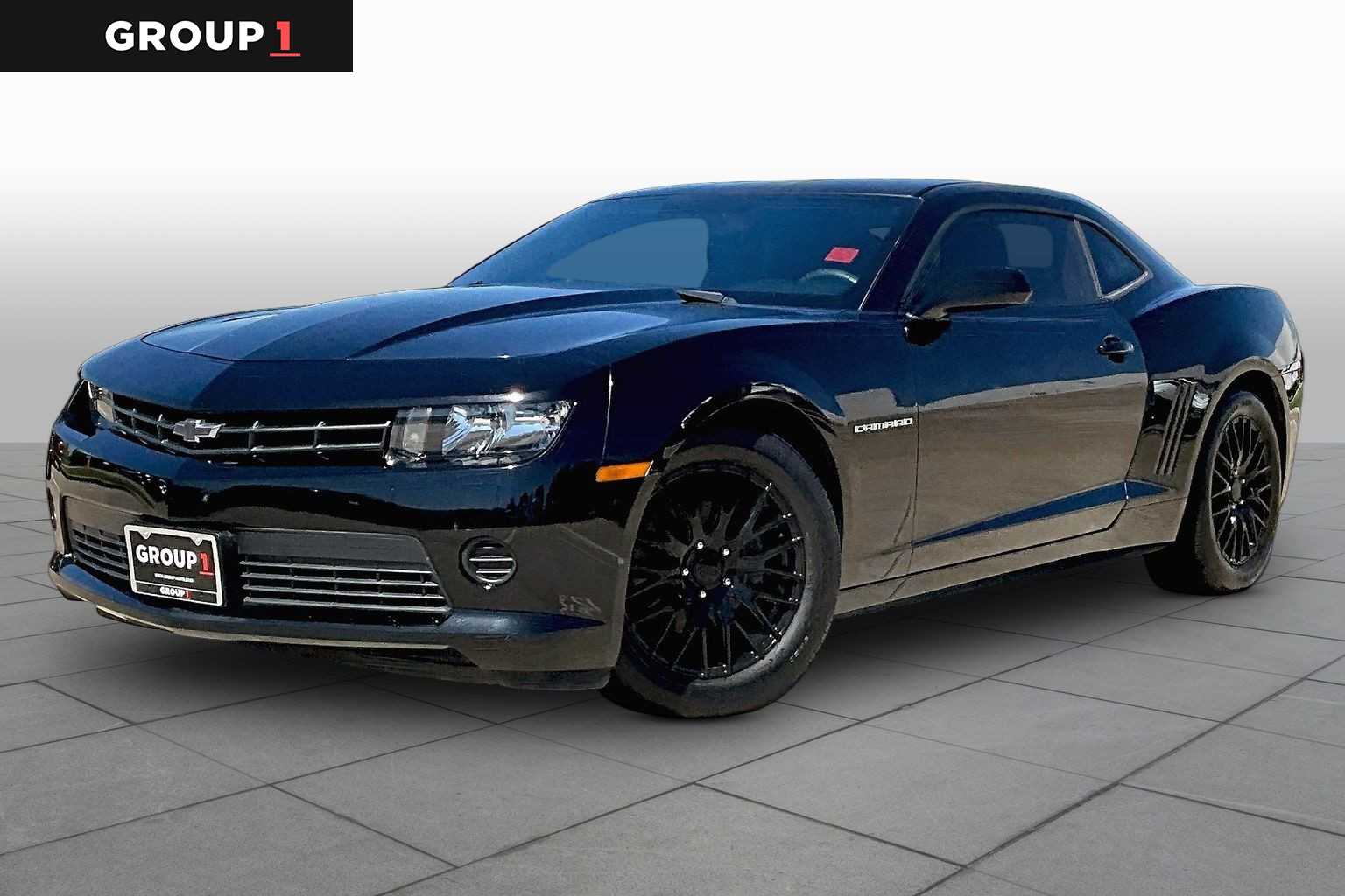 2015 Chevrolet Camaro LS Black at AutoNation USA Houston