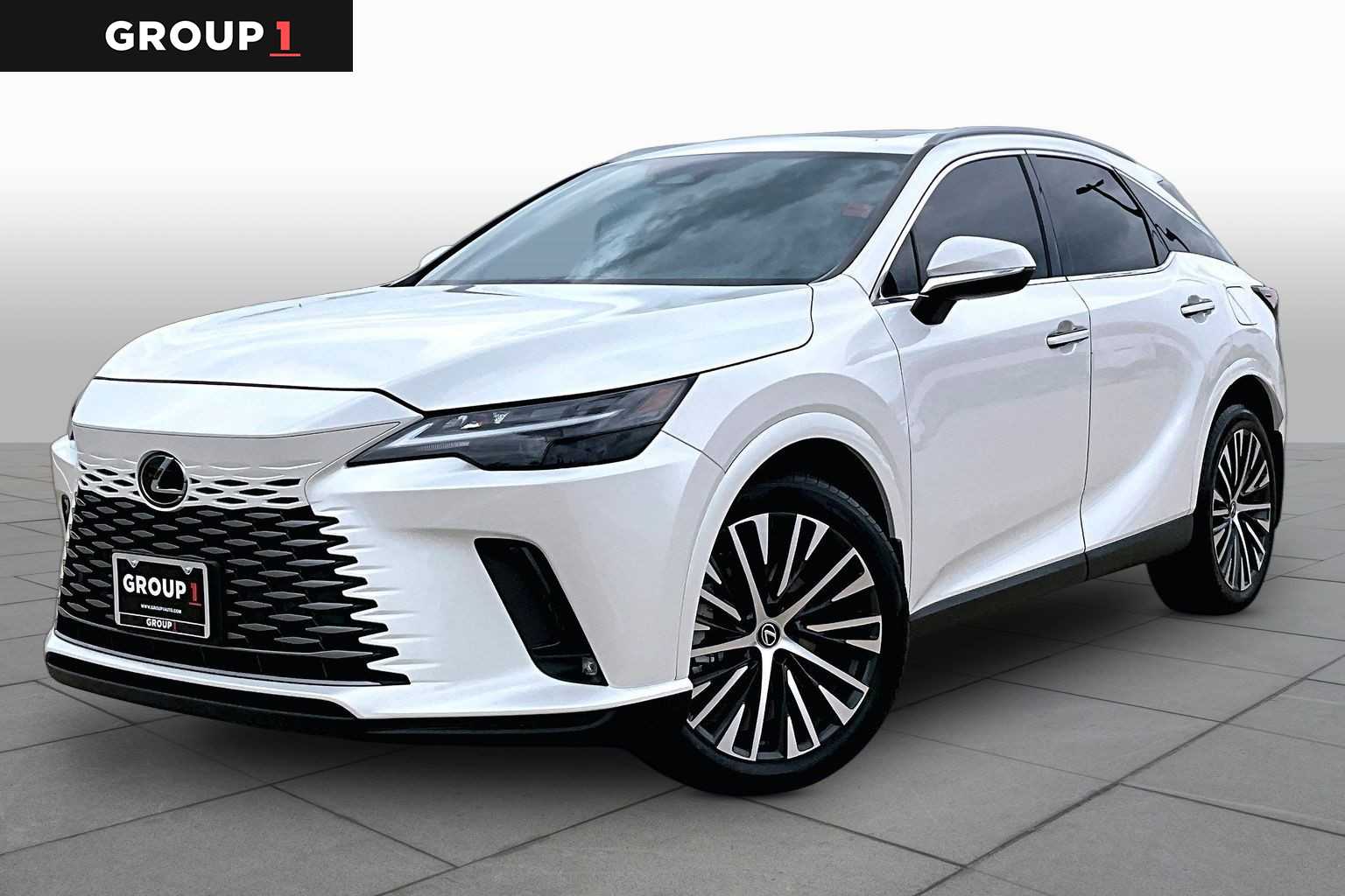 2023 Lexus RX 350h Premium Plus  Eminent White Pearl at Beck & Masten Kia