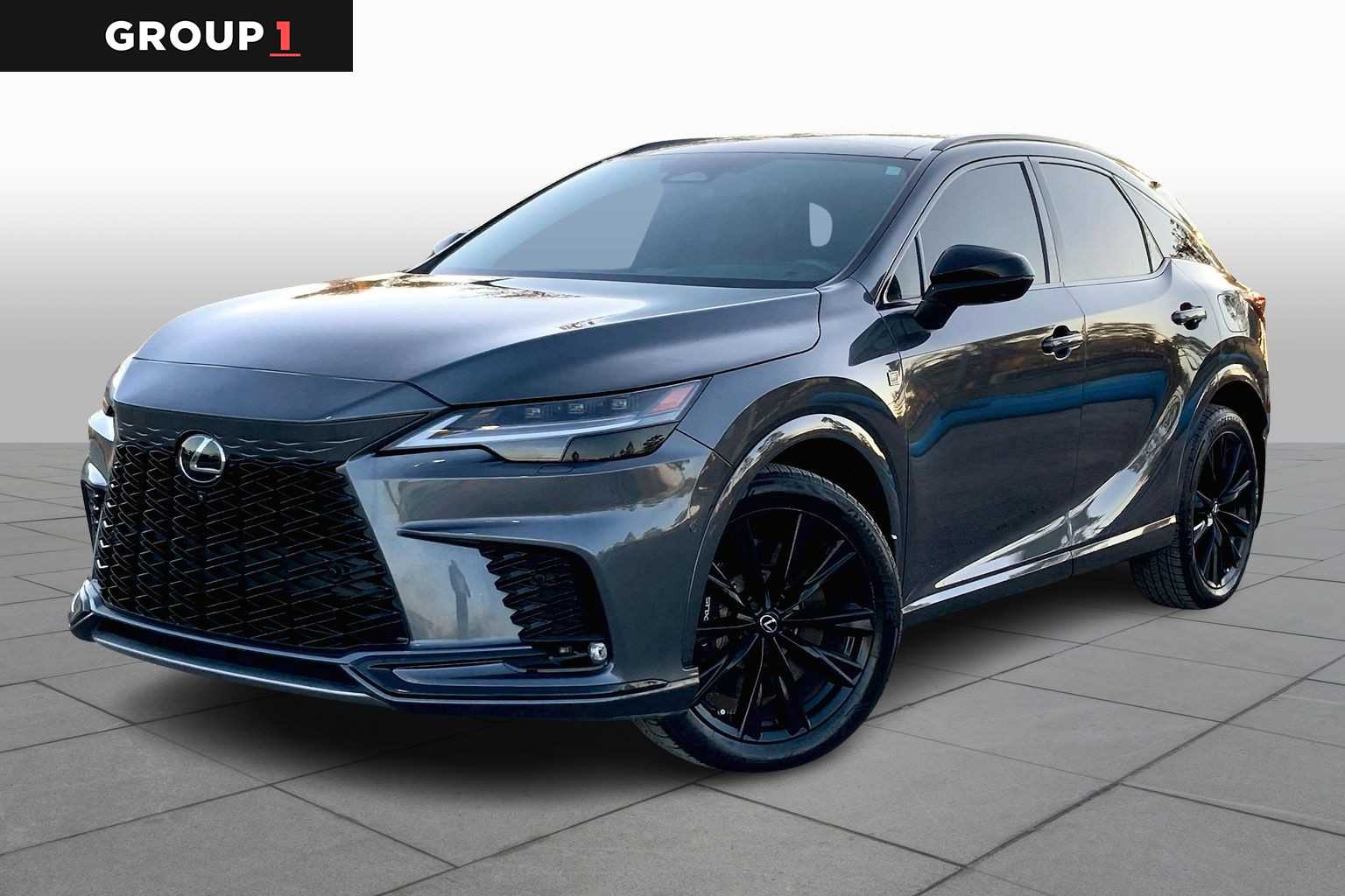 2024 Lexus RX F SPORT Performance  Cloudburst Gray at Sterling McCall Acura