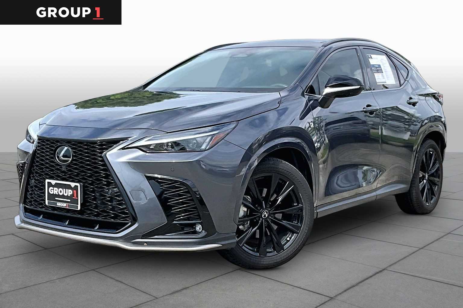 2024 Lexus NX 350 F SPORT Handling  Cloudburst Gray at Lexus Southwest Houston
