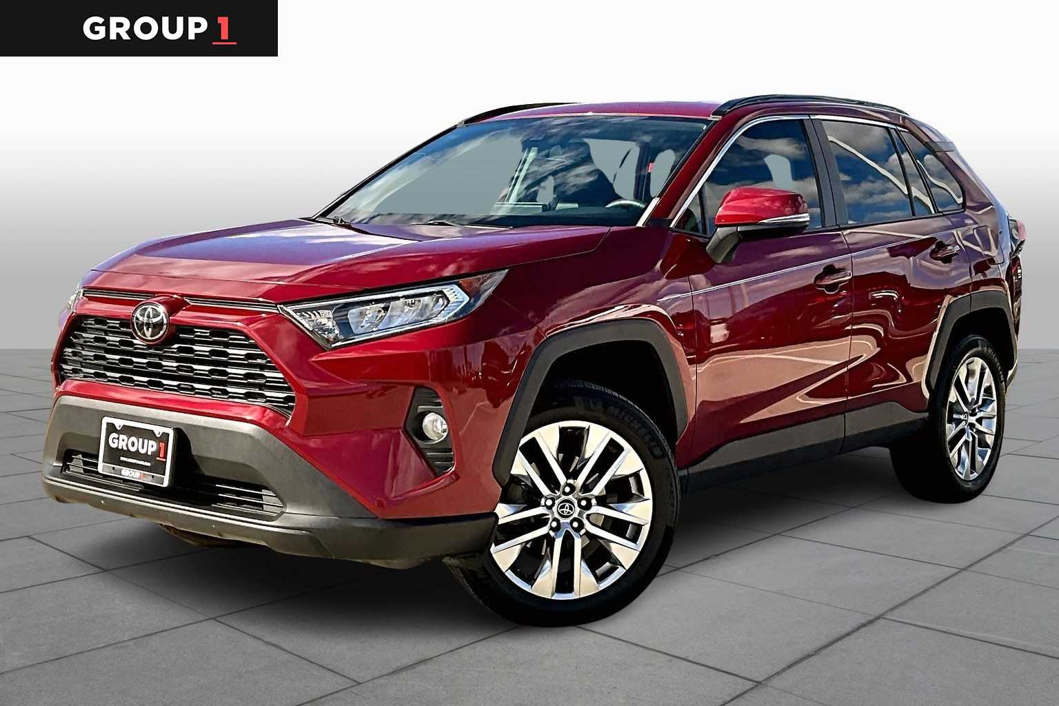 2021 Toyota RAV4 XLE Premium Ruby Flare Pearl at HGreg Houston