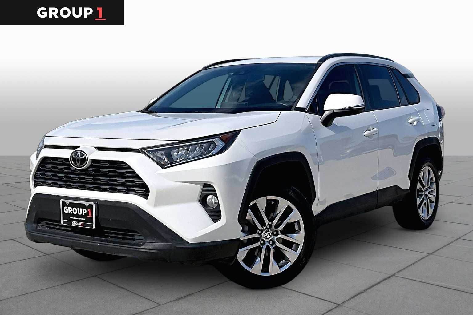 2021 Toyota RAV4 XLE Premium Blizzard Pearl at Lexus Southwest Houston