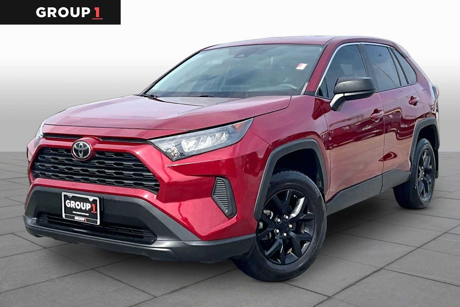 2022 Toyota RAV4 LE Ruby Flare Pearl at Sterling McCall Nissan