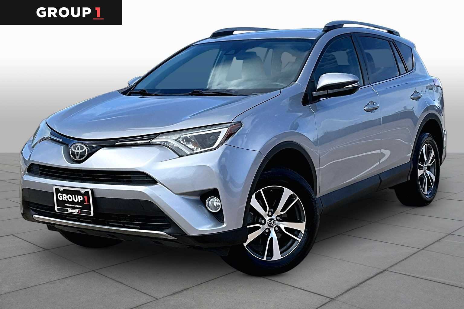2018 Toyota RAV4 XLE Silver Sky Metallic at Group 1 Toyota Southwest