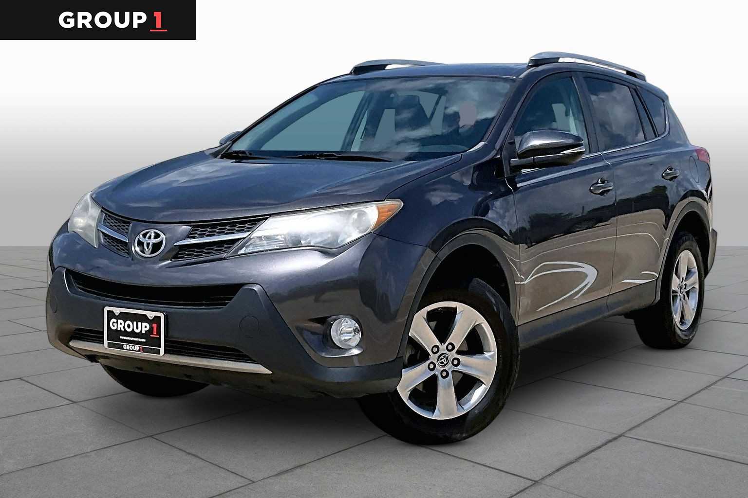 2015 Toyota RAV4 XLE Magnetic Gray Metallic at Group 1 Toyota Southwest