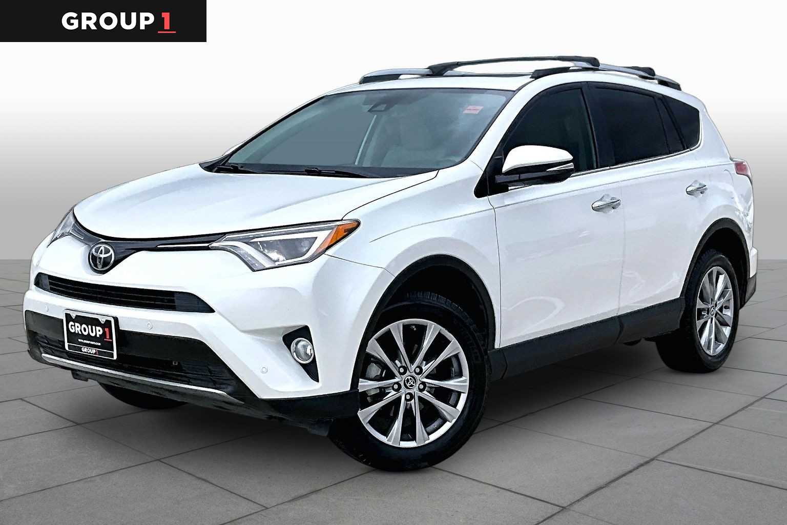 2017 Toyota RAV4 Limited Blizzard Pearl at AutoNation USA Houston