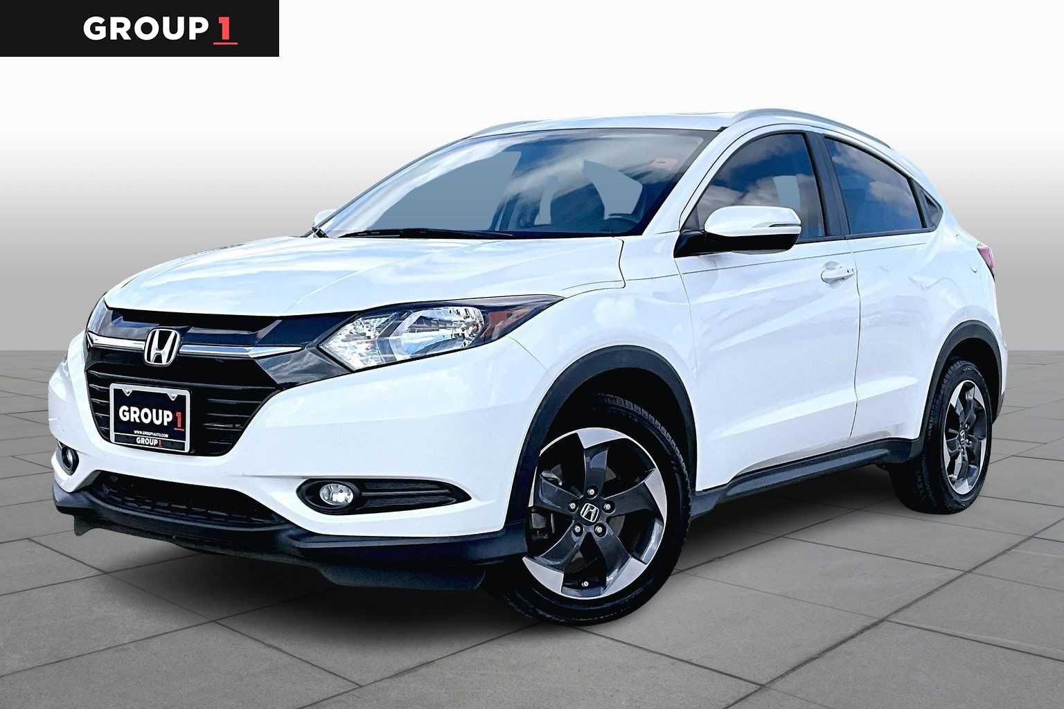 2018 Honda HR-V EX-L Navi White Orchid Pearl at Honda of Clear Lake