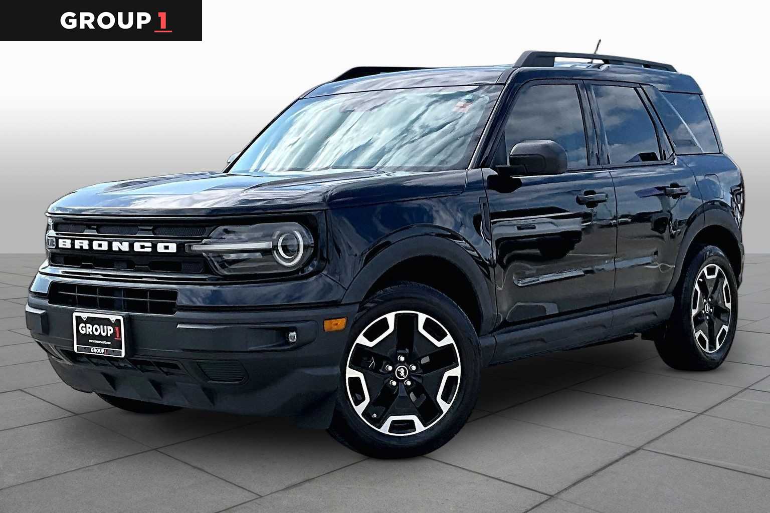 2021 Ford Bronco Sport Outer Banks Shadow Black at Tomball Ford