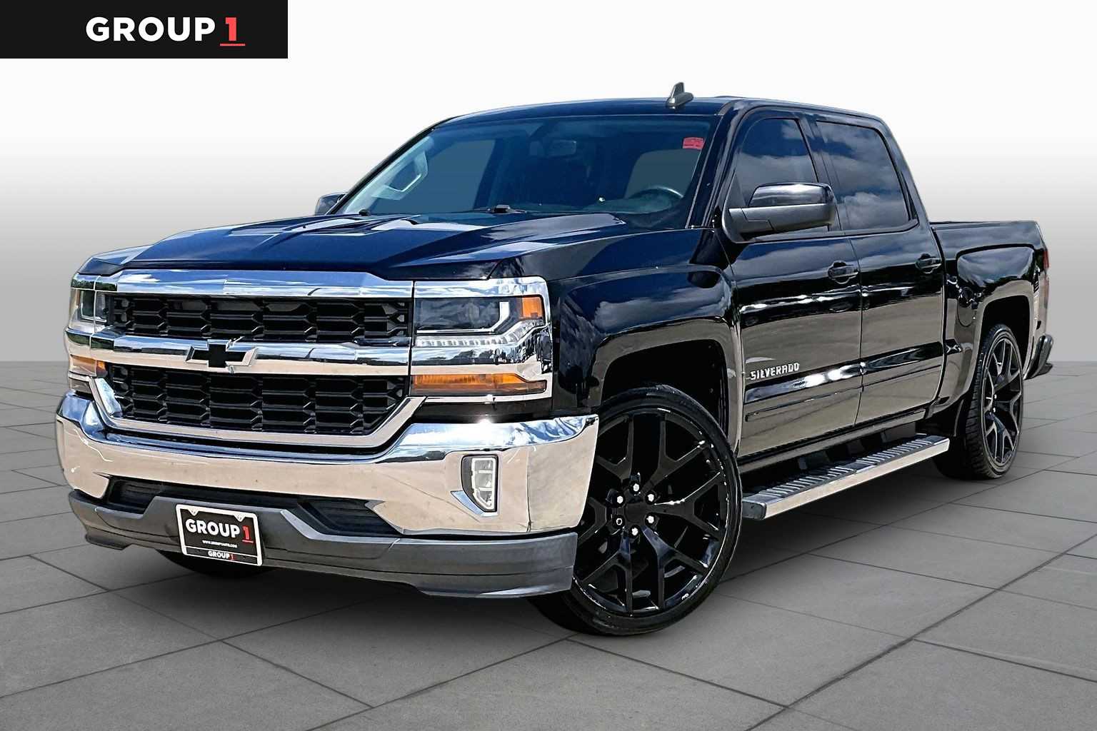 2017 Chevrolet Silverado 1500 LT Black at Tomball Ford