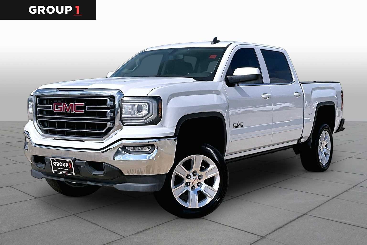 2016 GMC Sierra 1500 SLE White Frost Tricoat at AutoNation USA Katy