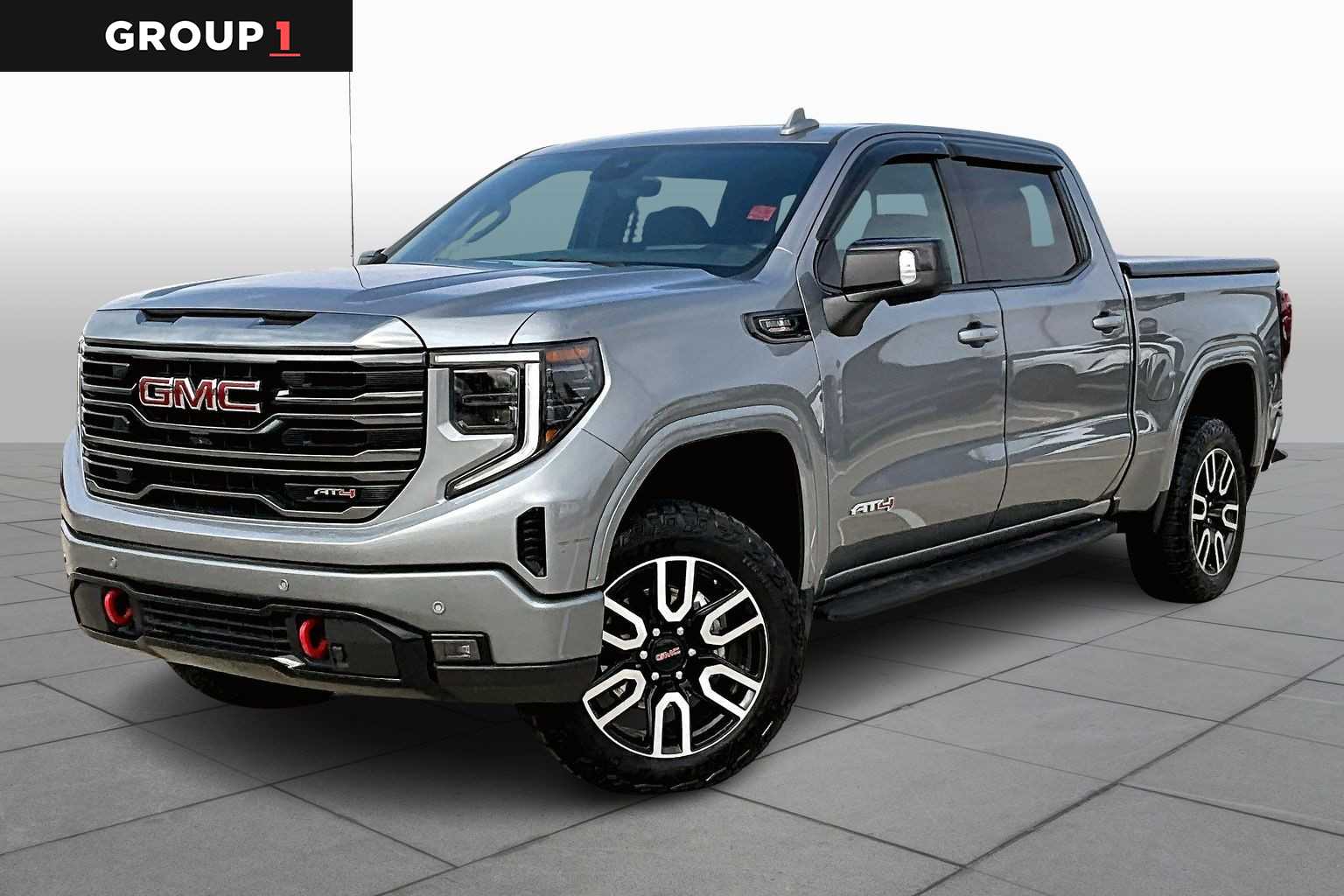 2024 GMC Sierra 1500 AT4 Sterling Metallic at Tomball Ford