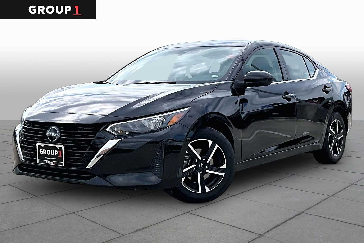 2024 Nissan Sentra SV Super Black at Lone Star Chevrolet