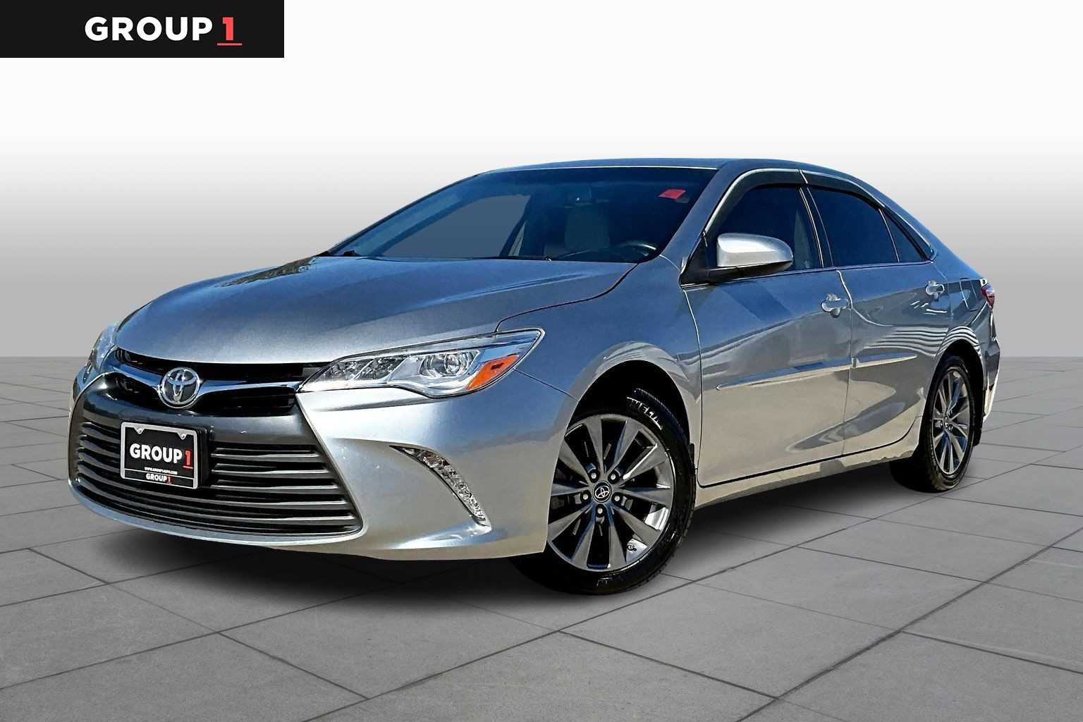 2017 Toyota Camry XLE V6 Celestial Silver Metallic at Tomball Ford