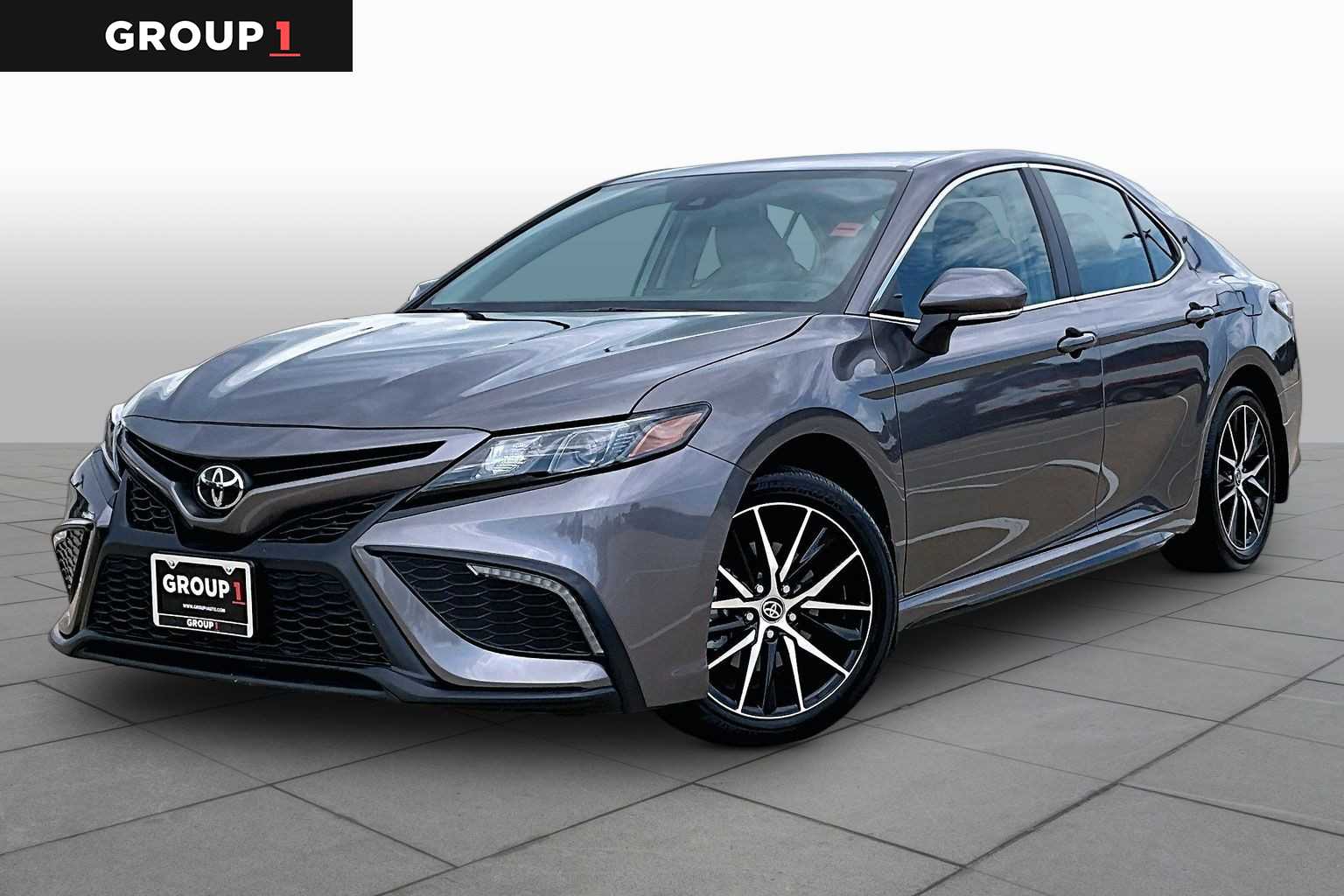 2024 Toyota Camry SE Predawn Gray Mica at Texan GMC Buick