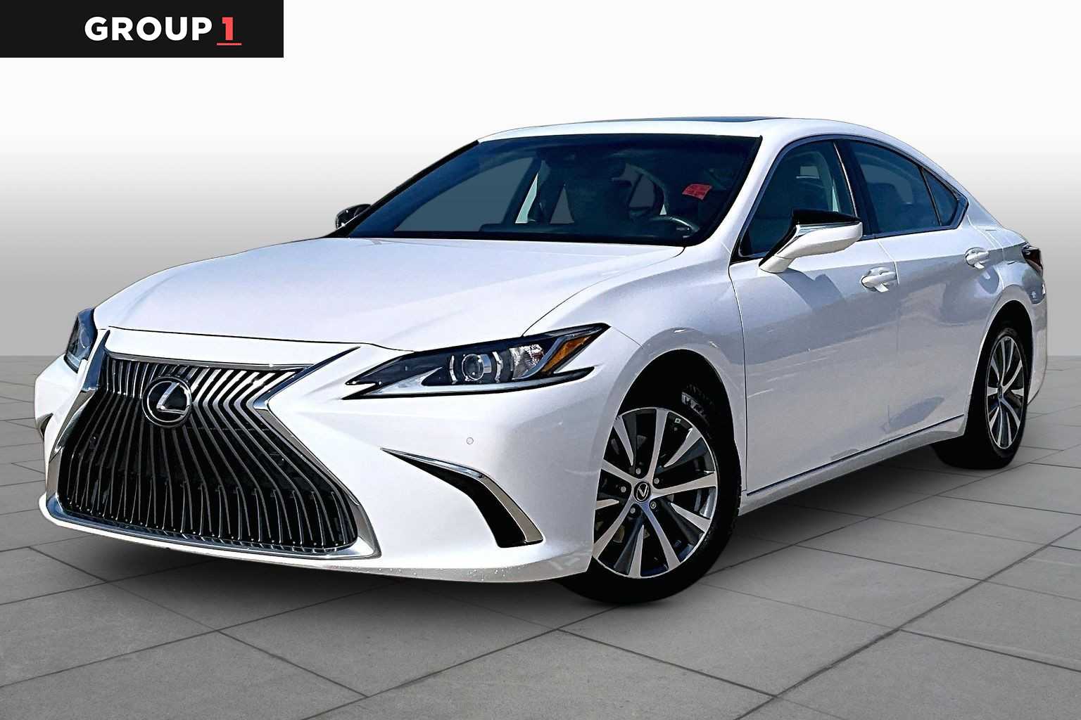 2019 Lexus ES 350  Eminent White Pearl at Lexus of Clear Lake