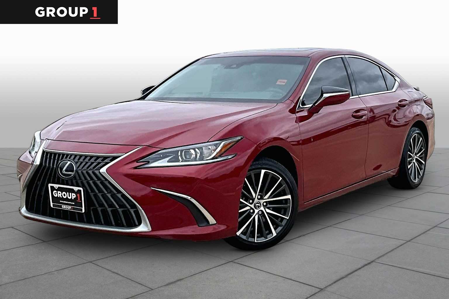2025 Lexus ES 300h  Matador Red Mica at Lexus of Clear Lake