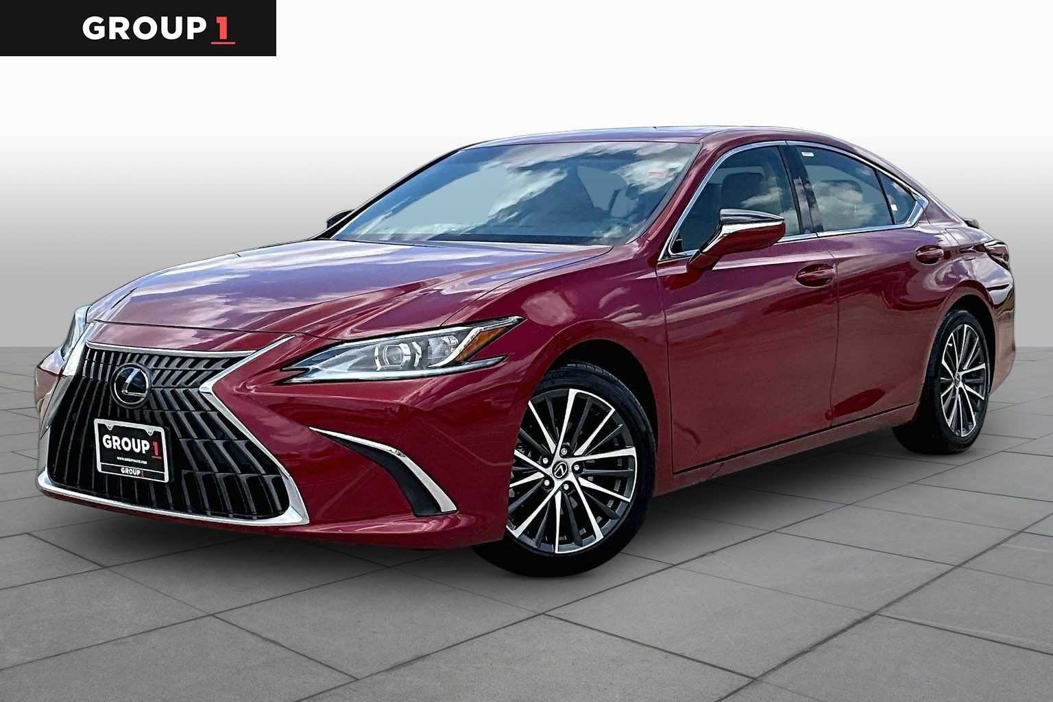 2025 Lexus ES 300h  Matador Red Mica at Lexus Southwest Houston