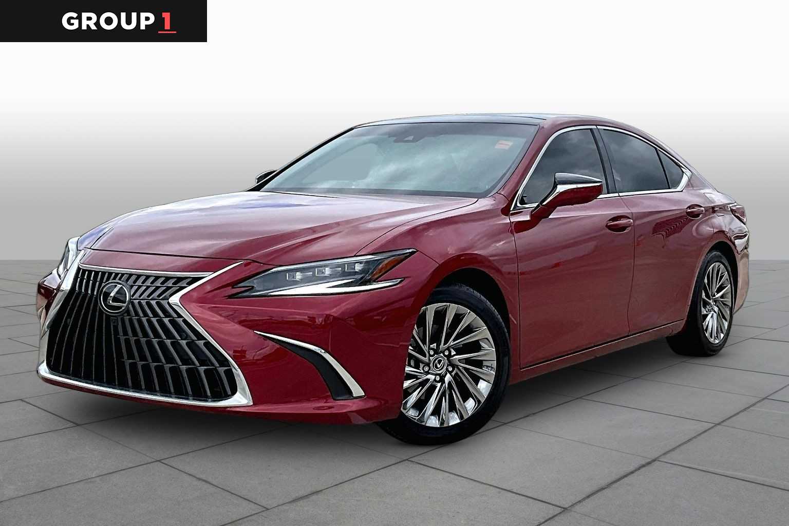2025 Lexus ES 350 Ultra Luxury  Matador Red Mica at Lexus Southwest Houston