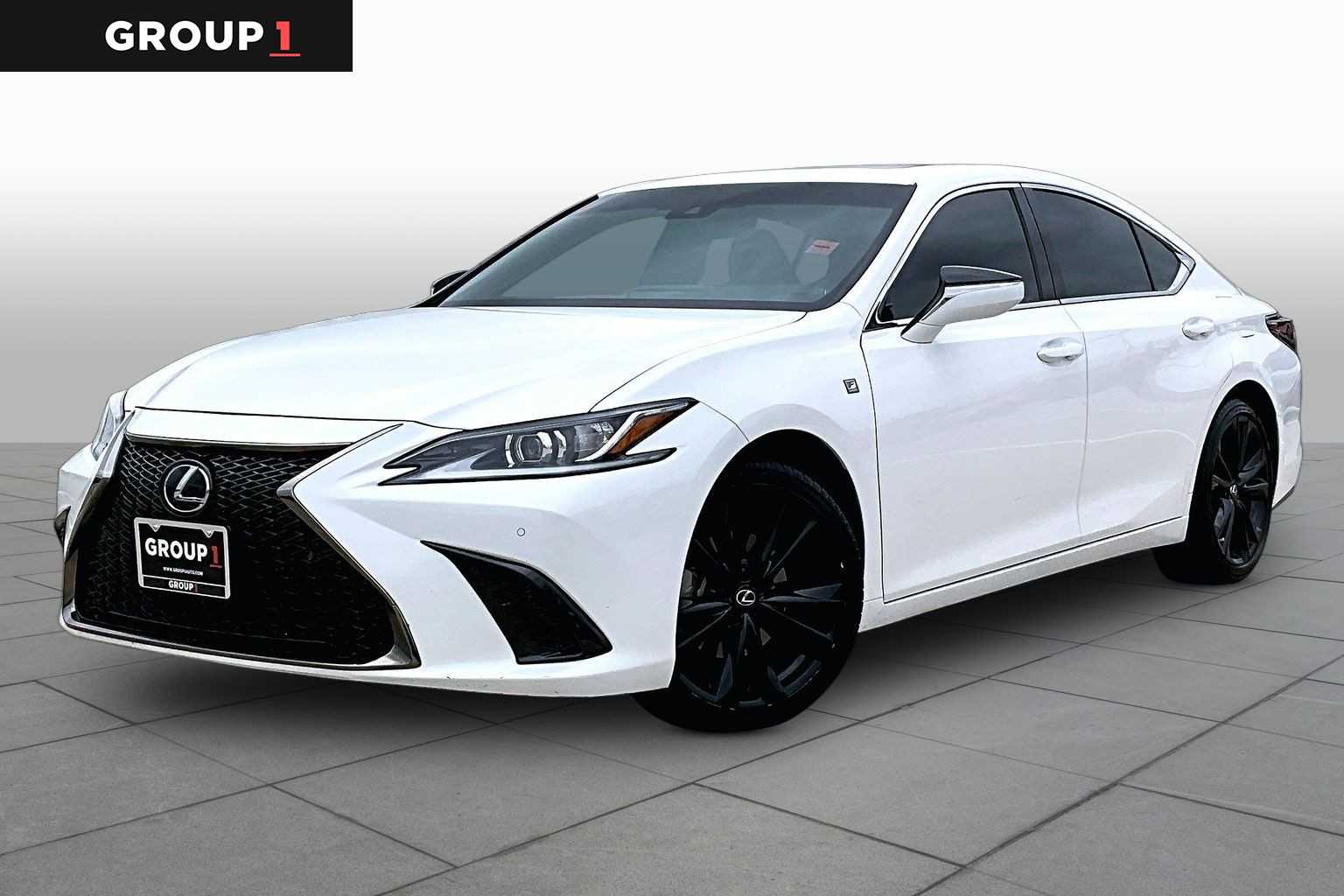 2022 Lexus ES 350 F SPORT  Ultra White at Lexus Southwest Houston
