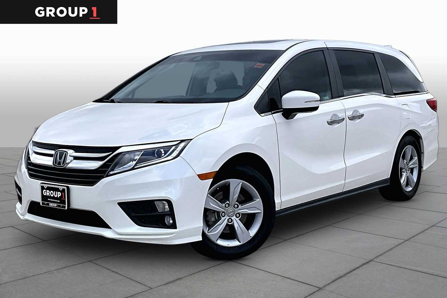 2019 Honda Odyssey EX-L White Diamond Pearl at AutoNation USA Houston