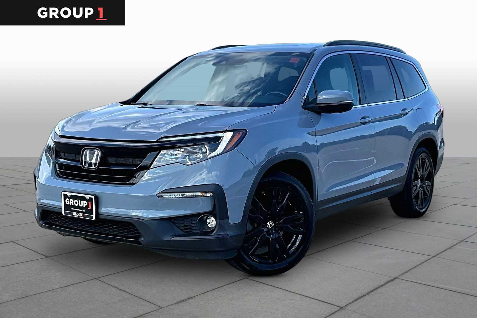 2022 Honda Pilot Special Edition Sonic Gray Pearl at Tomball Ford