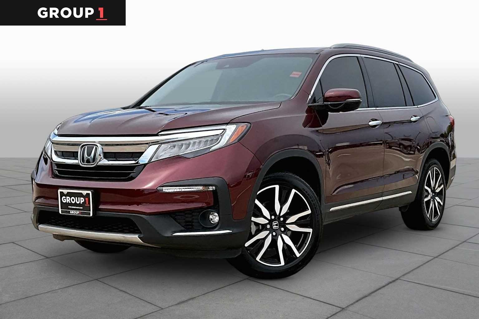 2022 Honda Pilot Touring 7-Passenger Deep Scarlet Pearl at Lexus Southwest Houston