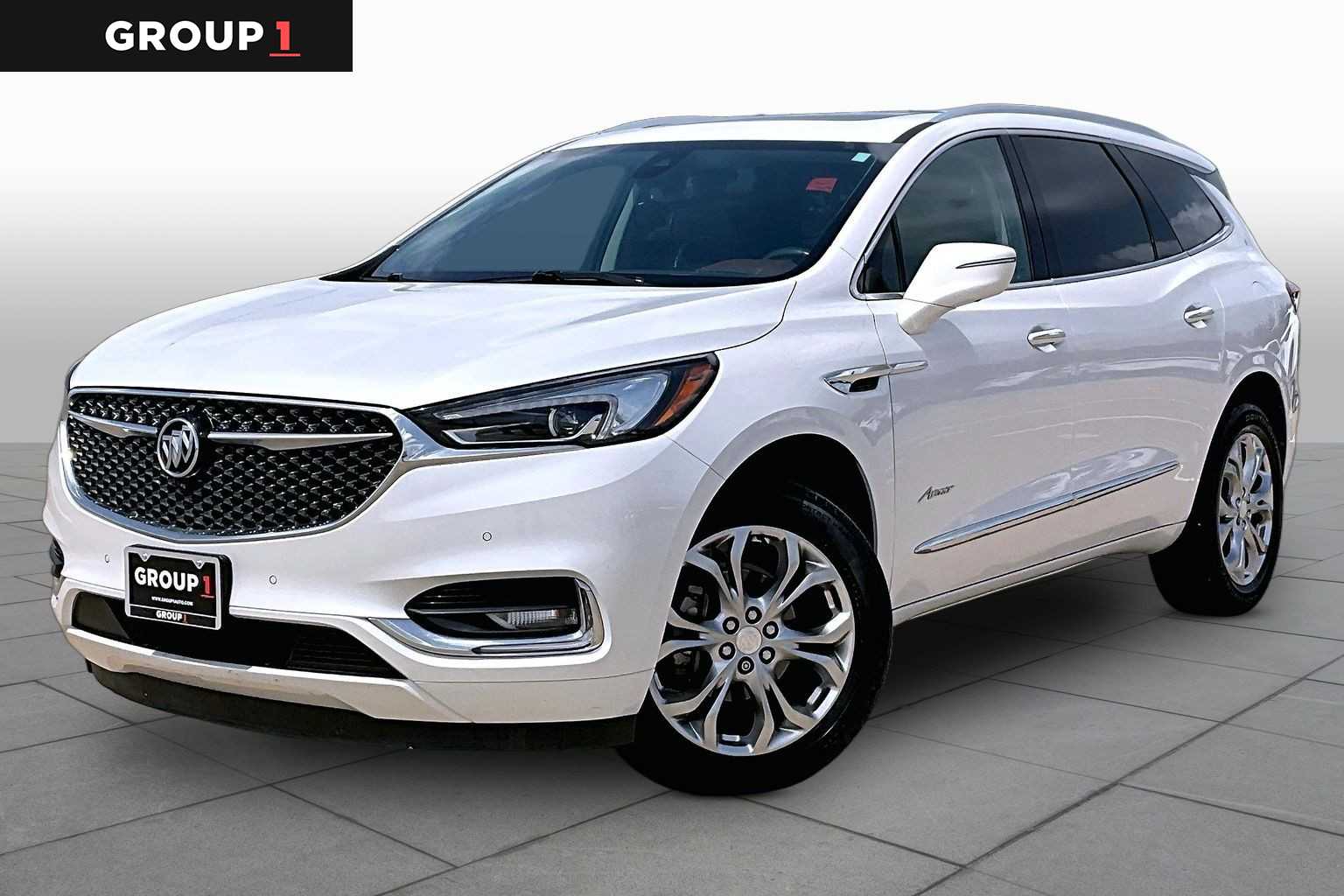 2020 Buick Enclave Avenir White Frost Tricoat at AutoNation USA Houston