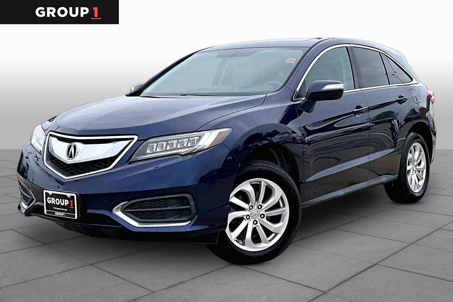 2017 Acura RDX w/Technology Pkg BLUE at Honda of Clear Lake