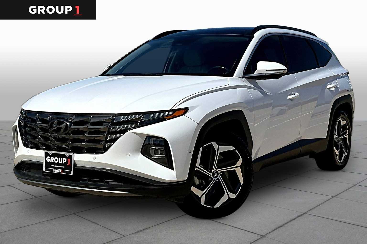 2024 Hyundai Tucson Limited White Pearl at Texan GMC Buick