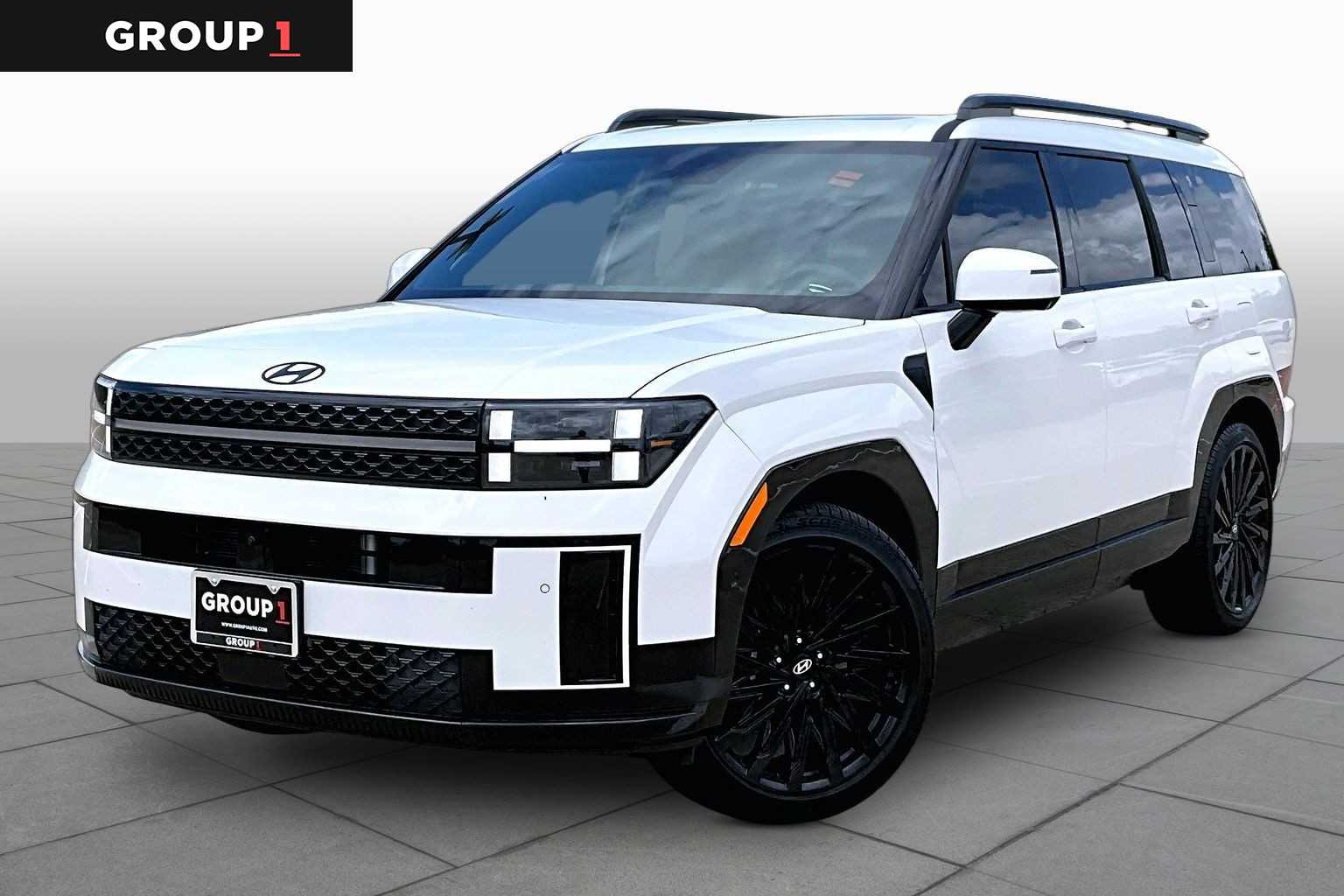 2026 Hyundai Santa Fe Calligraphy Serenity White at Texan GMC Buick